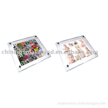 slatwall clear transparent picture frame